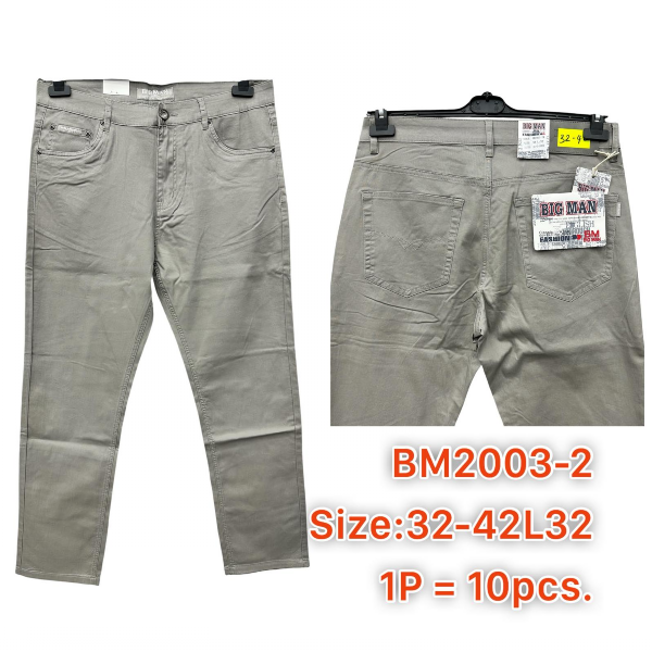 Spodnie męskie jeans Roz 32-42, 1 Kolor .Paczka 10 szt